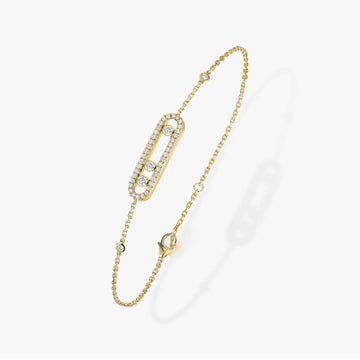 BRACELET BABY MOVE, 3 DIAMANTS