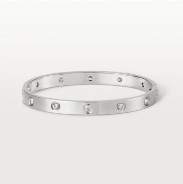 BRACELET LOVE, 10 DIAMANTS