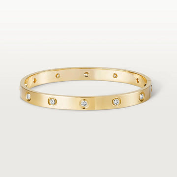 BRACELET LOVE, 10 DIAMANTS