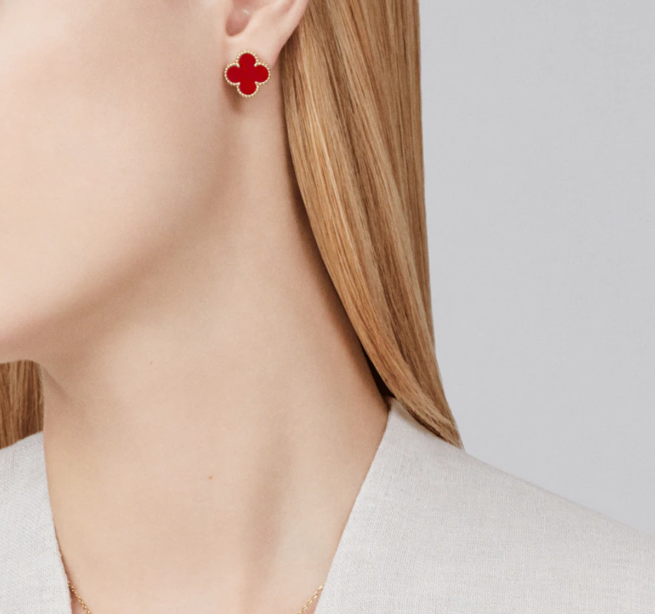 BOUCLES D'OREILLES TRÈFLE