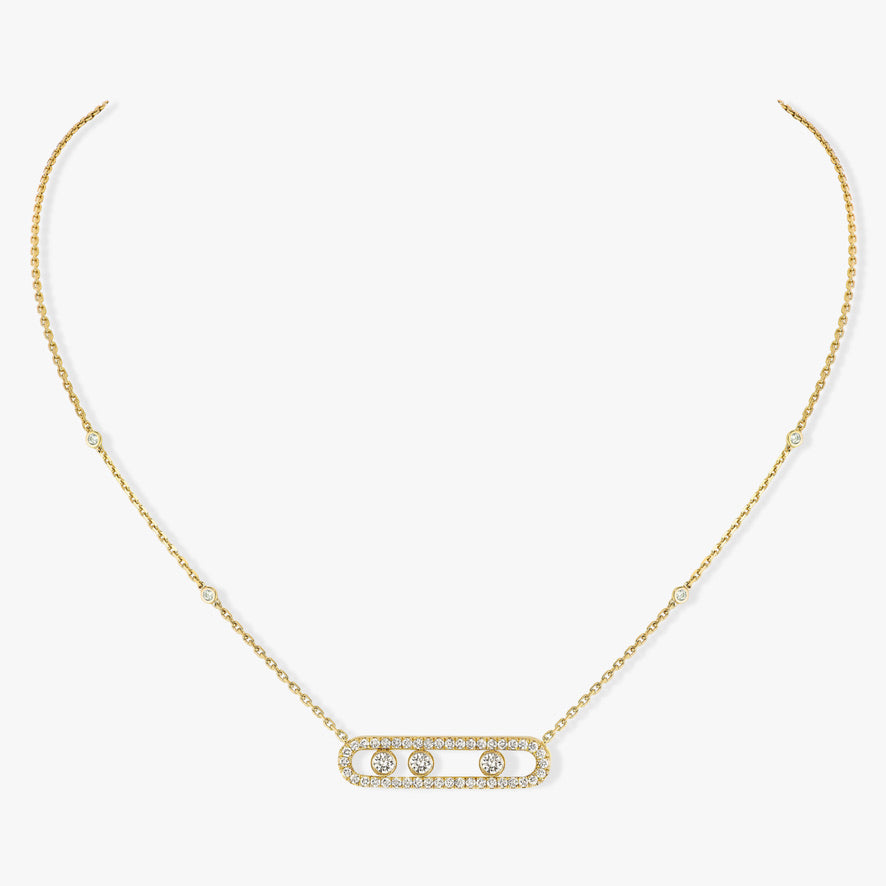 COLLIER BABY MOVE, 3 DIAMANTS