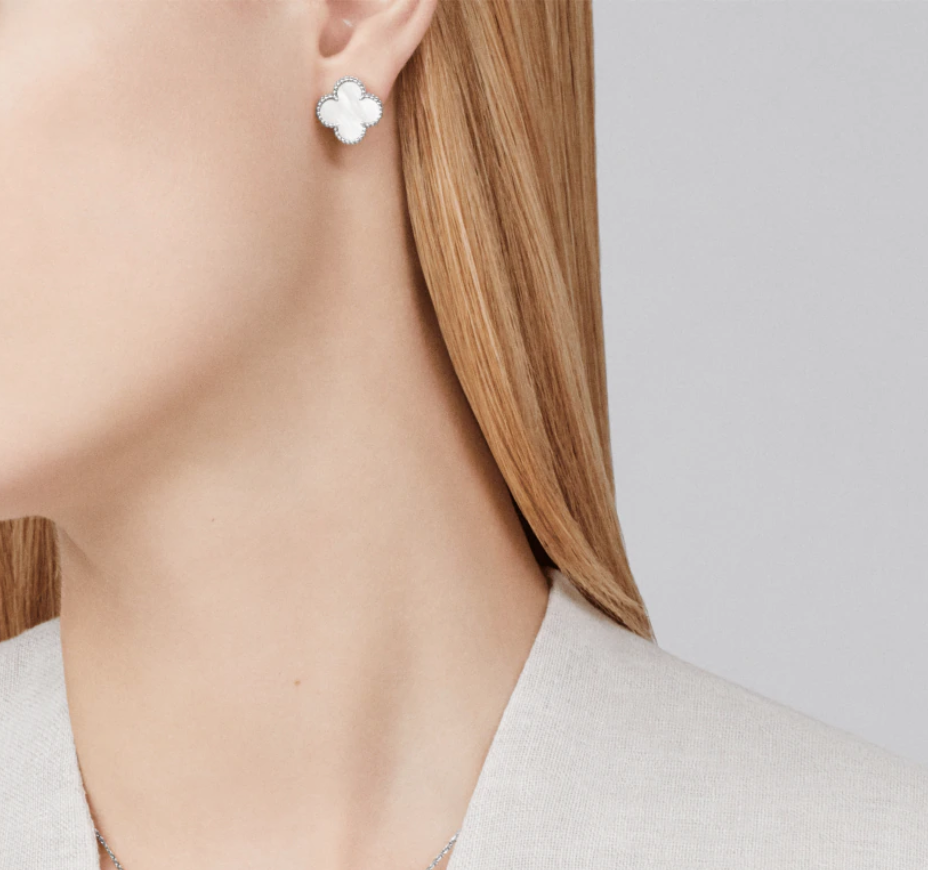 BOUCLES D'OREILLES TRÈFLE